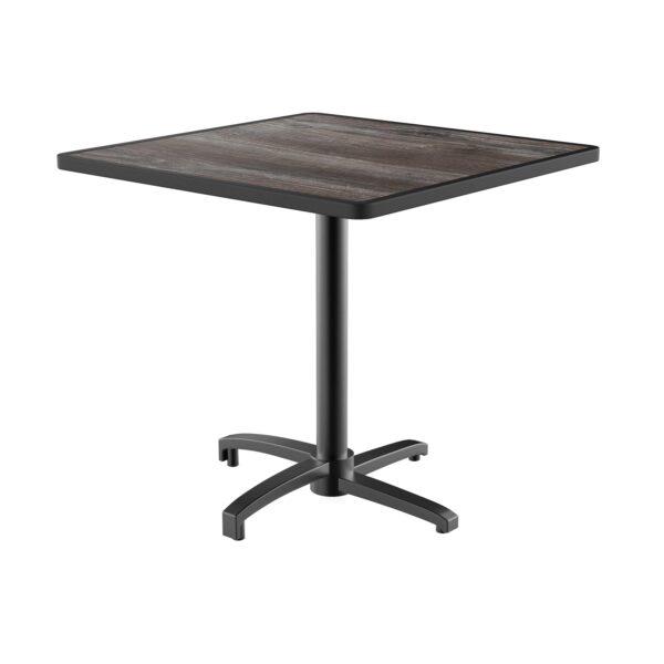 Horeca terras tafel Rene | opvouwbaar | 80x80 cm | Resalit grenen
