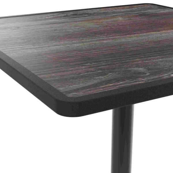 Horeca terras tafel Rene | opvouwbaar | 80x80 cm | Resalit grenen - Afbeelding 2