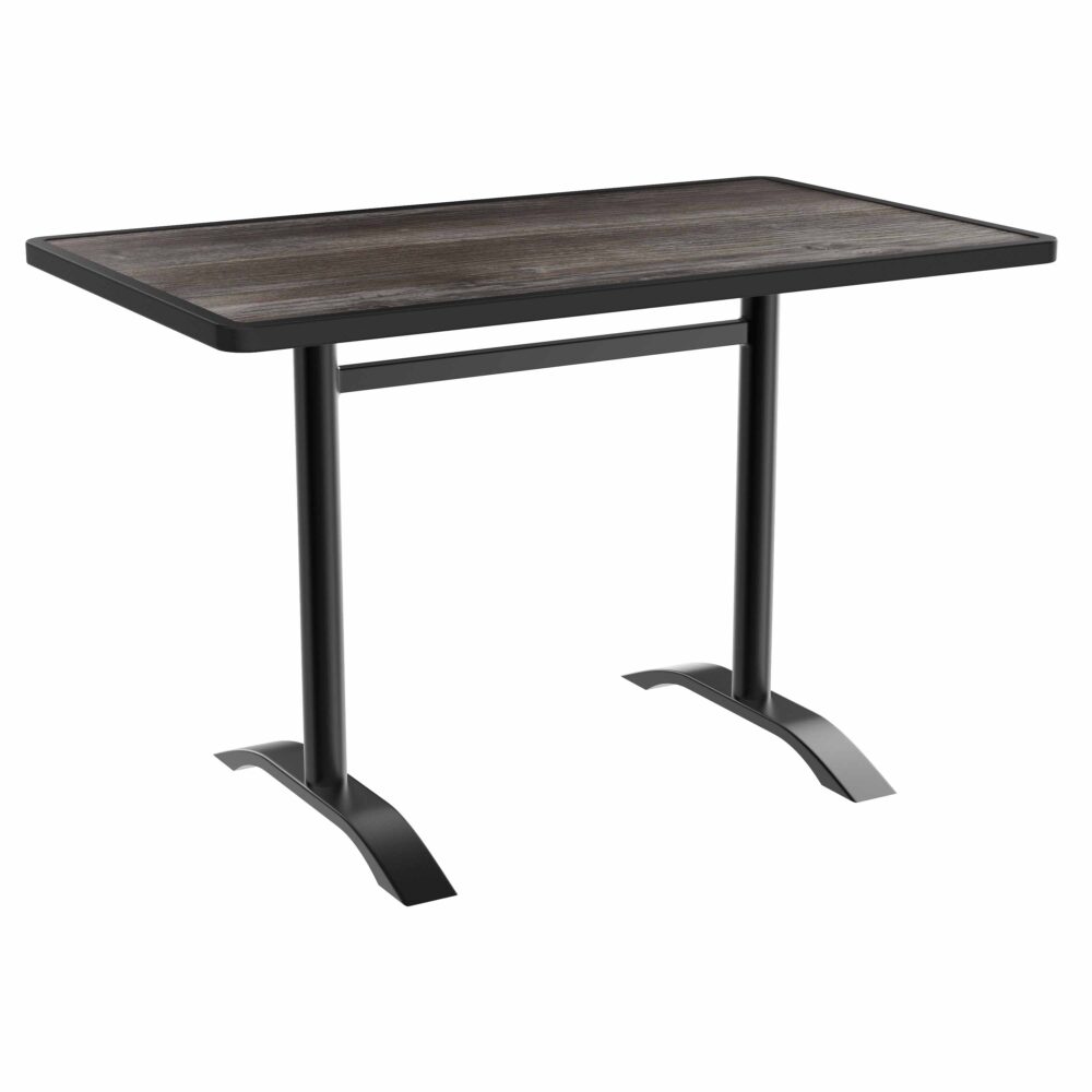 Horeca terras tafel Rene Dubbel | inklapbaar | 115x70 cm | Resalit grenen