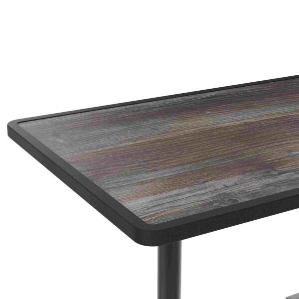 Horeca terras tafel Rene Dubbel | inklapbaar | 115x70 cm | Resalit grenen - Afbeelding 2