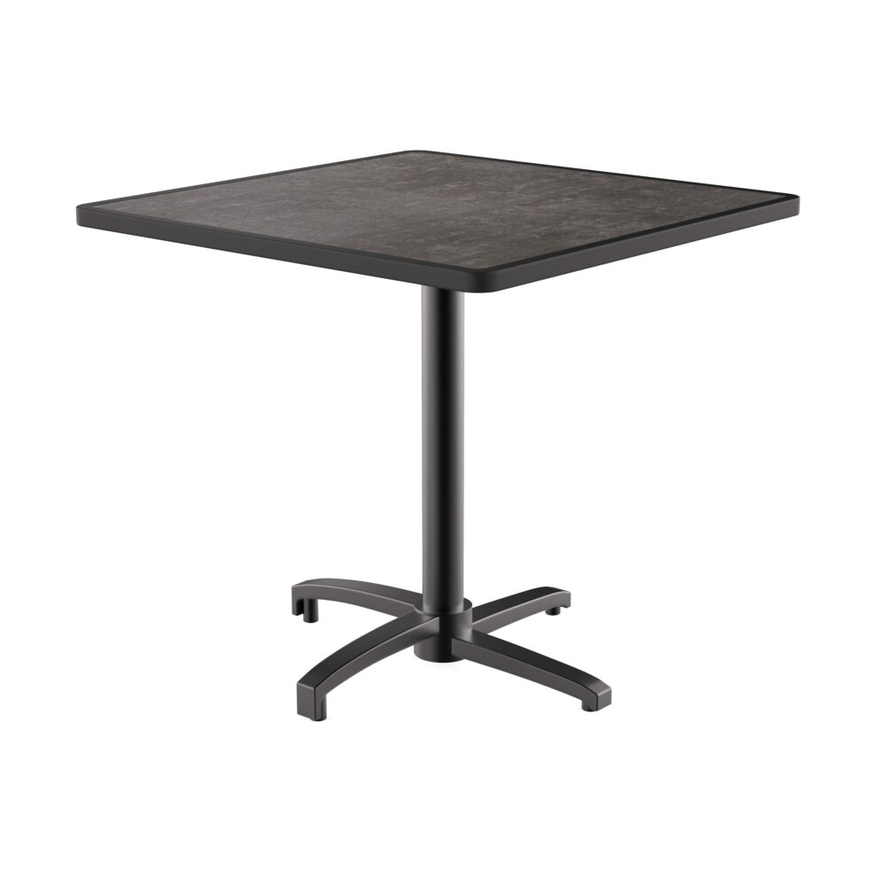 Horeca terras tafel Rene | opvouwbaar | 80x80 cm | Resalit koper