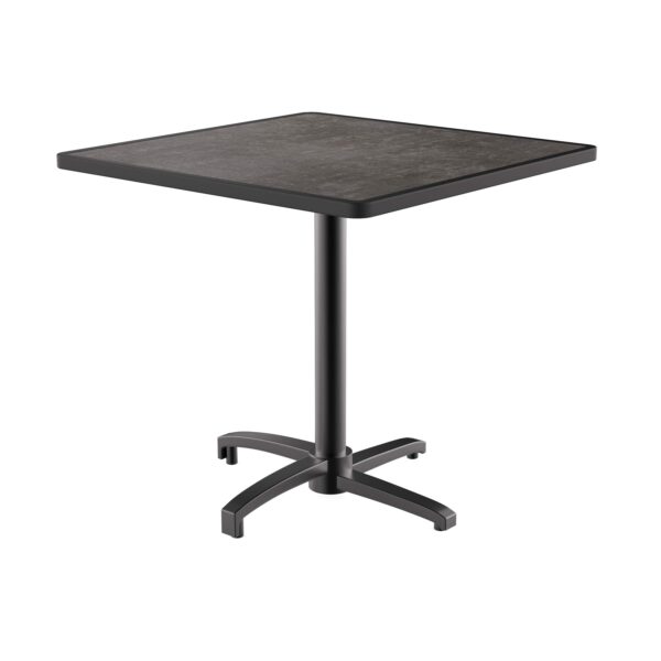 Horeca terras tafel Rene | opvouwbaar | 80x80 cm | Resalit koper