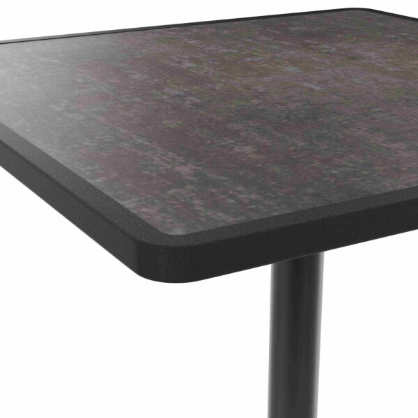 Horeca terras tafel Rene | opvouwbaar | 80x80 cm | Resalit koper - Afbeelding 2