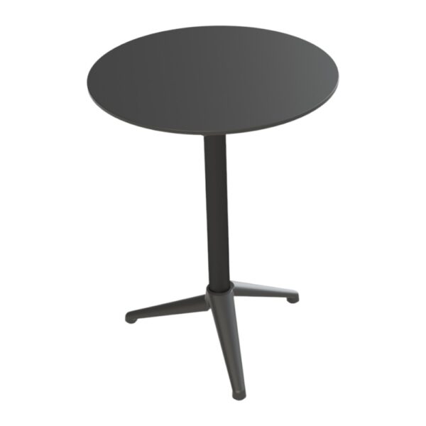 Onderstel voor buitentafel | Hannah | aluminium in zwart | opvouwbaar bistrotafelframe - Afbeelding 5