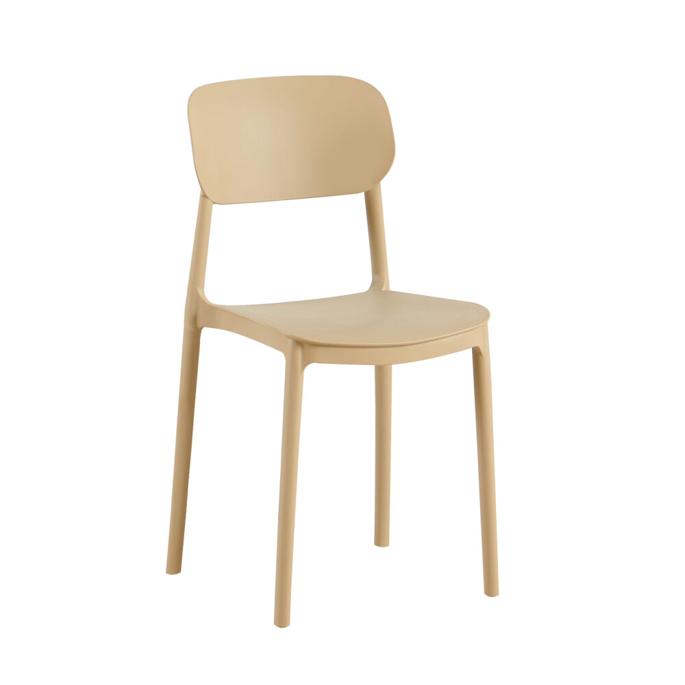 Patio stoel Mini Capri beige | Gastro stoel buiten stapelbaar