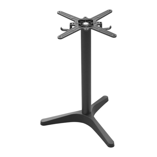 Horeca terrastafel NICO | 70x70 cm | HPL Compact donker leisteen - Afbeelding 4