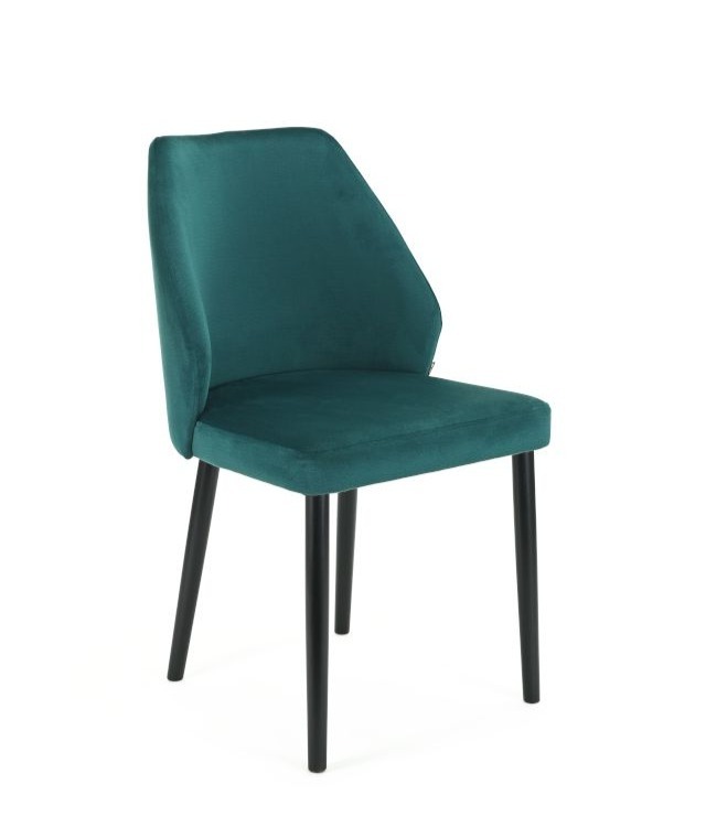 Horeca stoel | Sidney | fluwelen stof: groen