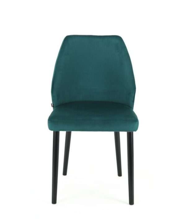 Horeca stoel | Sidney | fluwelen stof: groen - Afbeelding 4
