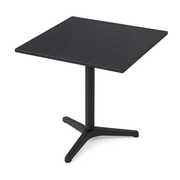 Horeca terrastafel NICO | 70x70 cm | HPL Compact Graphite Slate | Made in Germany