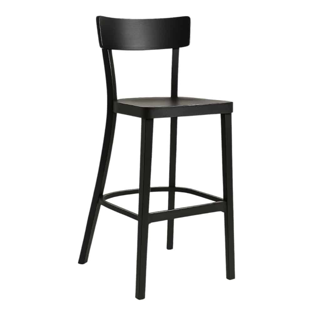 Horeca barkruk | Frankfurt barkruk | zwart