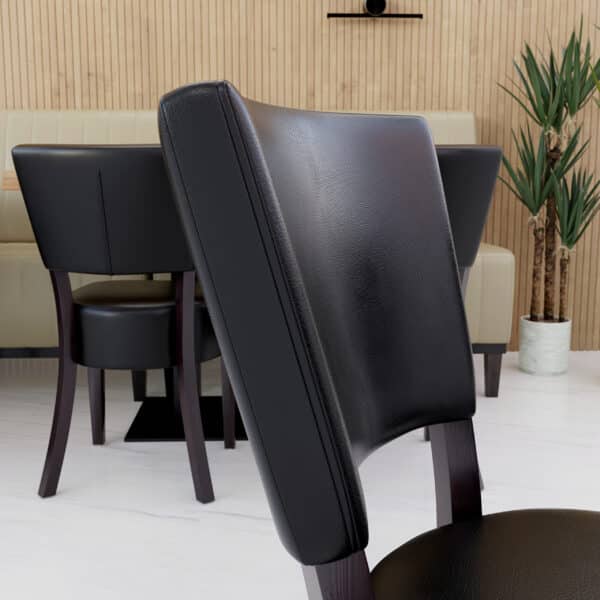 Horeca eetset "Lagos" met tafel 70x70 cm & 2 stoelen - Ideaal voor restaurant, café, bar, bistro - Afbeelding 6
