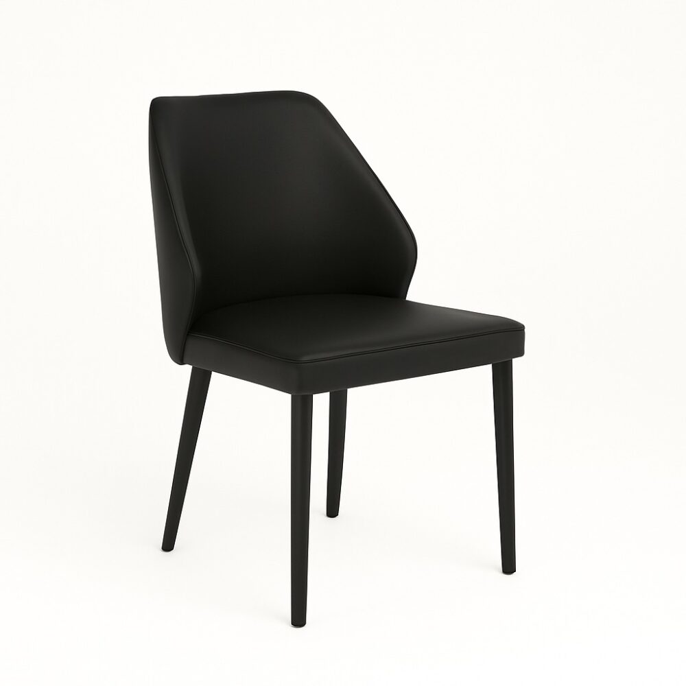 Horeca stoel | Sidney | kunstleer zwart