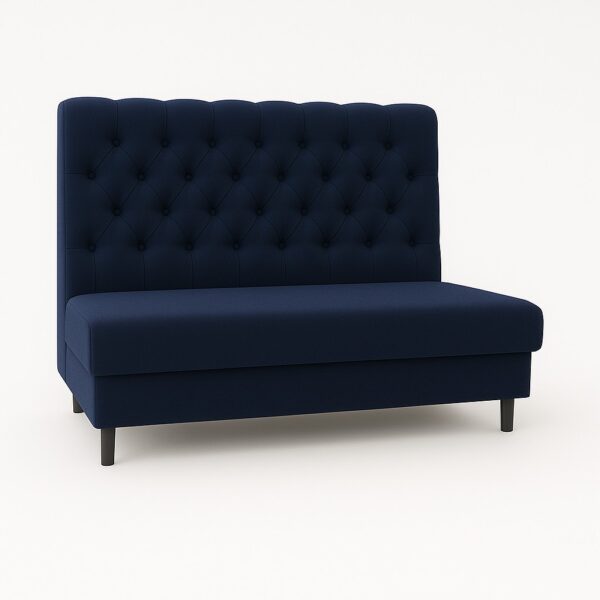 Horeca bank | Exclusief | Gladde zitting | Rugleuning met knopenbekleding - Afbeelding 2