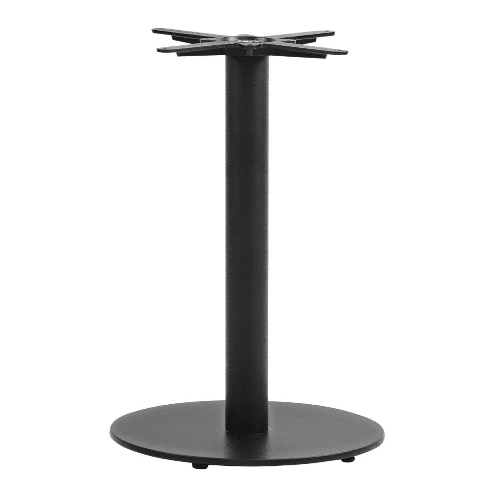 Gietijzeren tafelframe | ronde voetplaat ø 50 cm