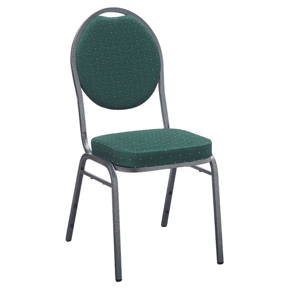 Stapelbare stapelstoel Hermano - groen