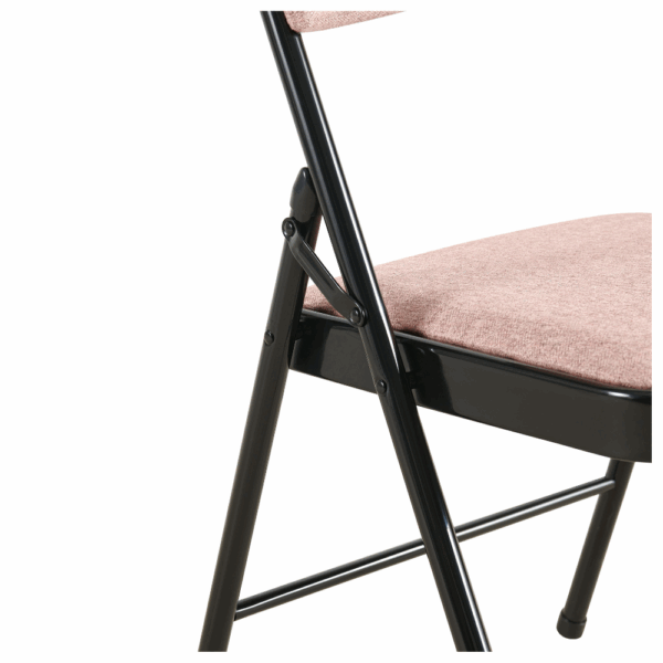 Set van 6 Fiona | Multifunctionele klapstoel gestoffeerd | Roze - Afbeelding 5