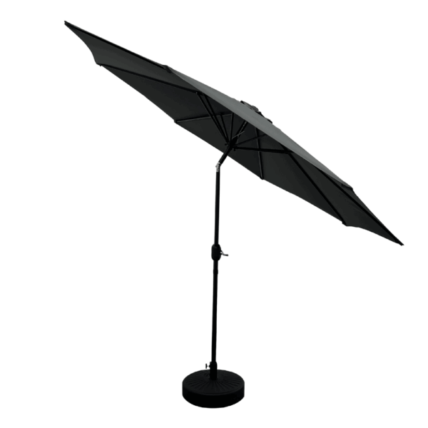 Verona | Middelste parasol Ø 3 m | Grijs - Afbeelding 2