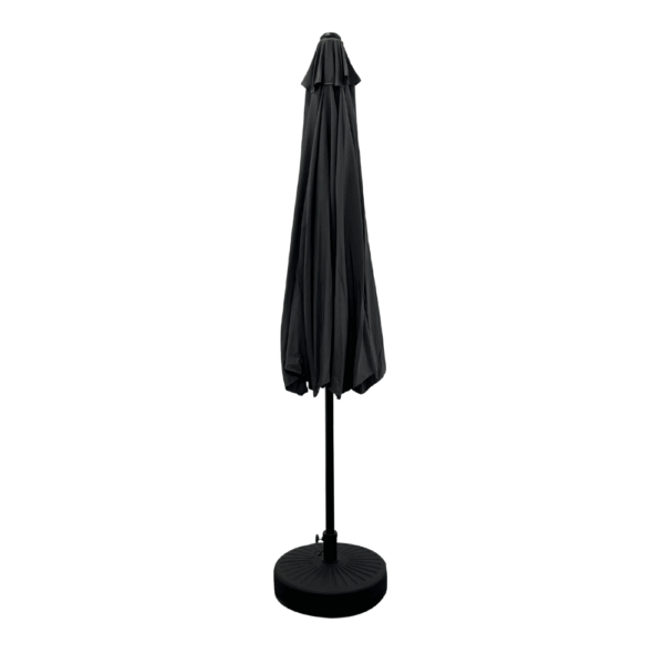 Verona | Middelste parasol Ø 3 m | Grijs - Afbeelding 3