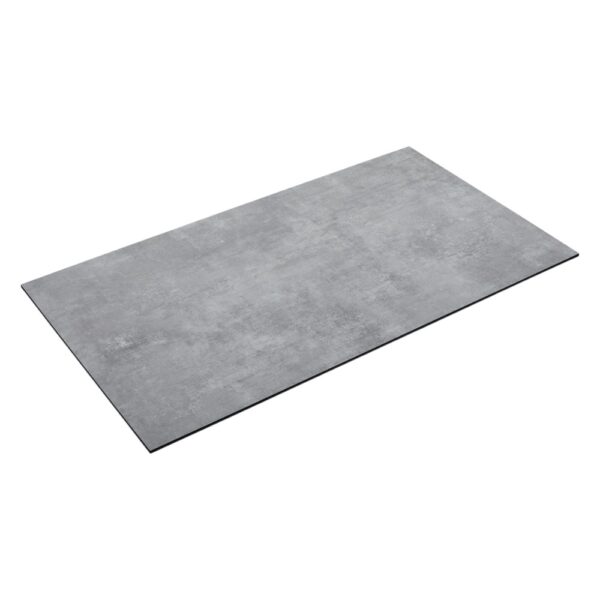 Horeca terras tafel Richard Dubbel | 120x70 cm | HPL Compact Beton | Made in Germany - Afbeelding 3