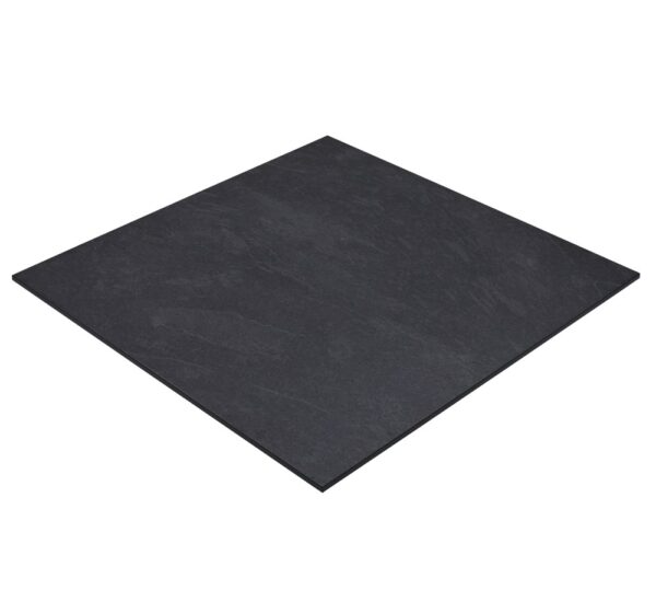 Horeca terras tafel Borkum | 70x70 cm | HPL Compact Graphite Slate | Made In Germany - Afbeelding 3