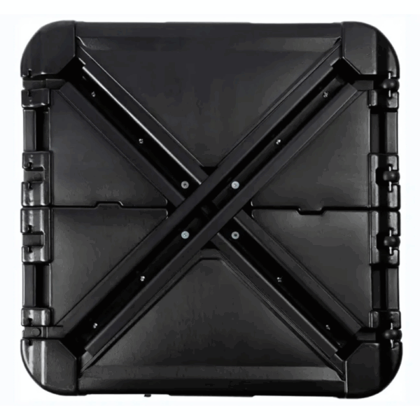 Parasolvoetplaat zwart | 85×85 cm | HDPE | Vulbaar tot 130 kg - Afbeelding 3