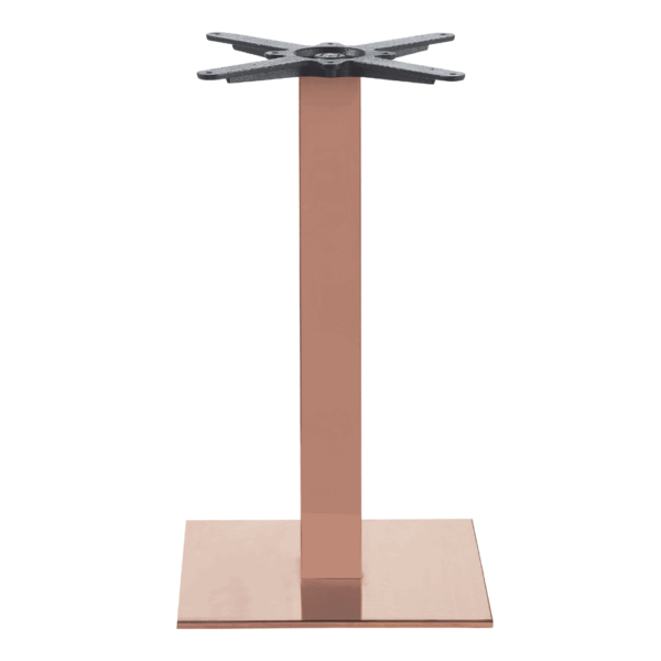 Rosé tafelframe - 40x40 cm gietijzer met roségouden afwerking | Premium horecakwaliteit