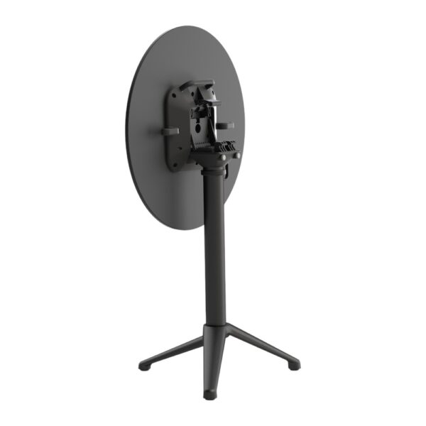 Balkontafel Terrastafel rond "Hannah" | HPL Compact Ø 60 cm | zwart | inklapbaar - Afbeelding 2