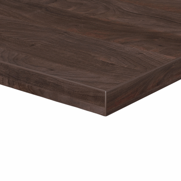 Horeca eettafel 140x80 cm | walnoot | stalen U-frame - Afbeelding 2