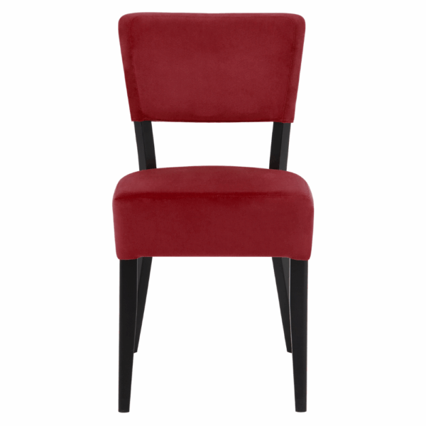 Gastrostoel Lagos - fluweelrood - Afbeelding 2