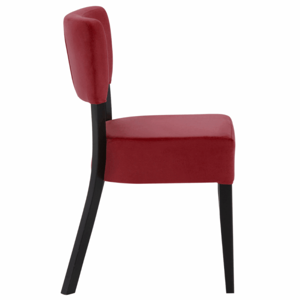 Gastrostoel Lagos - fluweelrood - Afbeelding 3
