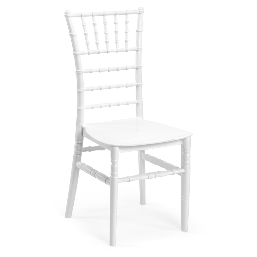 Bruiloft stoel | Chiavari Tiffany - wit