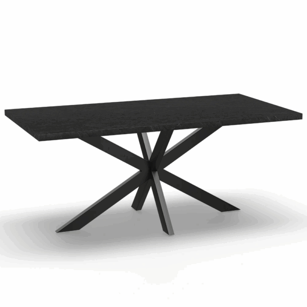 BIG Spider tafelonderstel | zwart gepoedercoat | 143x78x73 cm - Afbeelding 4