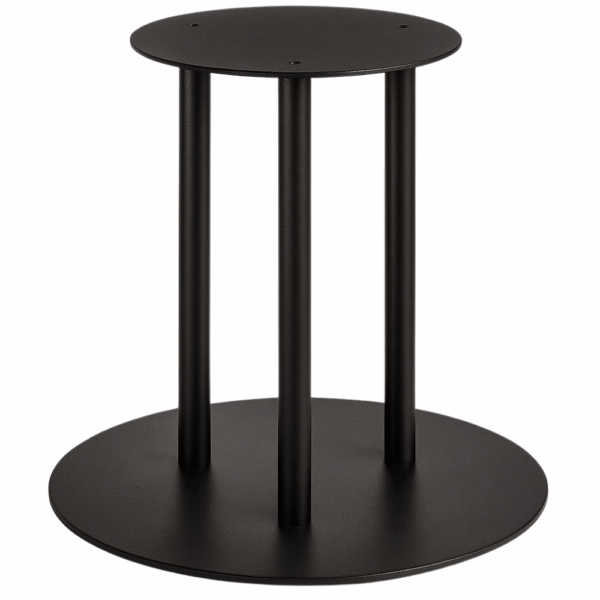 Horeca eettafel rond | Ø 110 cm | Eiken Rome natuur | Gietijzeren premium onderstel XXL G800 - Afbeelding 5