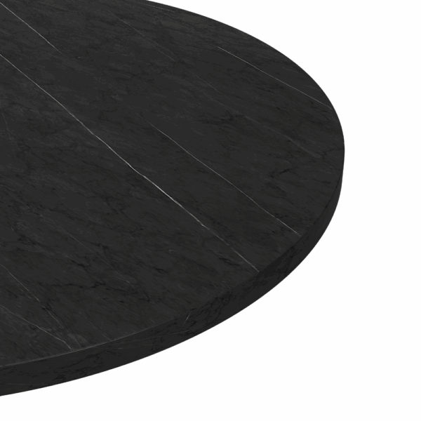 Ronde eettafel | Ø 110 cm | Donker marmer | Frame van hoogwaardig gietijzer XXL G800 - Afbeelding 2
