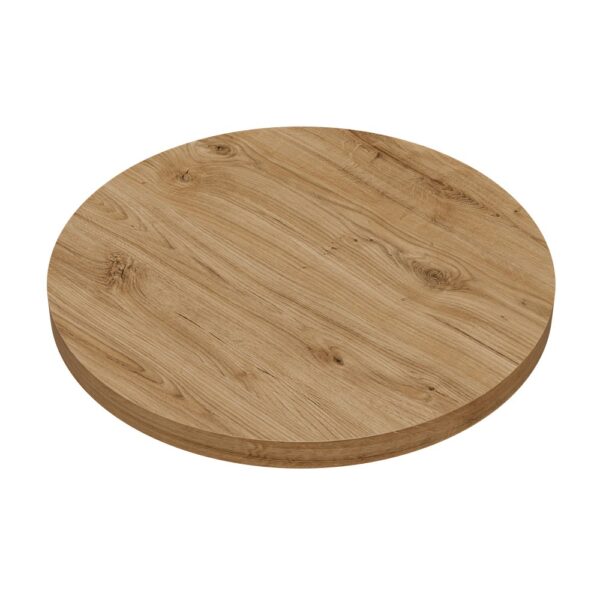 Rond Horeca tafelblad | Eiken Rome naturel | Diameter 60 cm