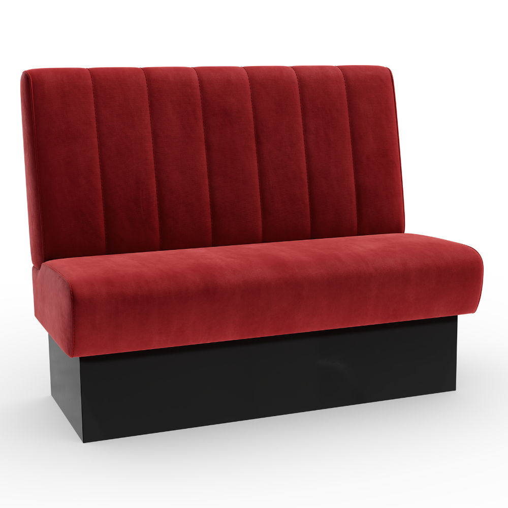 Classic Bank Vertikal Samtstoff Rot.png